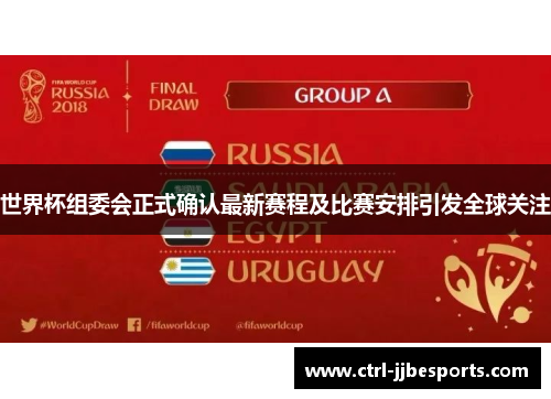 世界杯组委会正式确认最新赛程及比赛安排引发全球关注